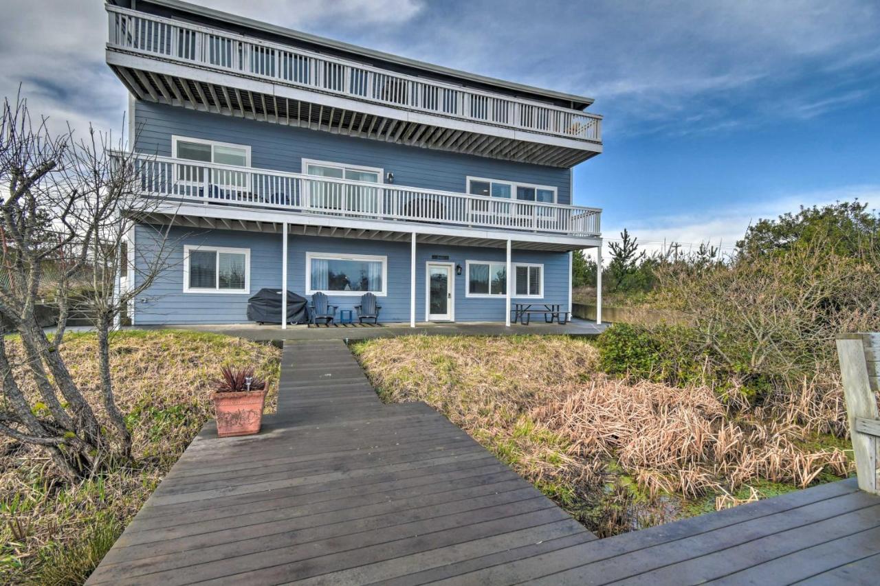 Dog-Friendly Canalfront Condo In Ocean Shores Exterior photo